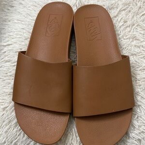 Vans Brown Slide Sandals